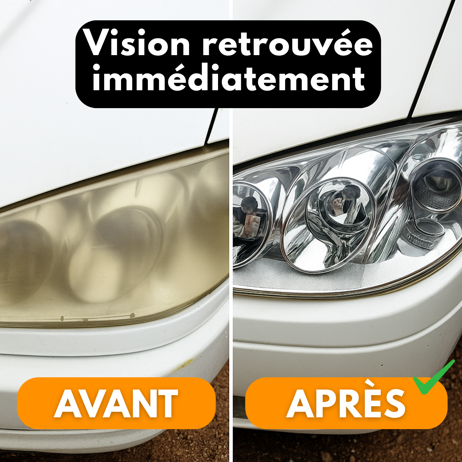 Riparatore fari auto - Antiossidante di nuova generazione | 20 ml / 100 ml / 300 ml