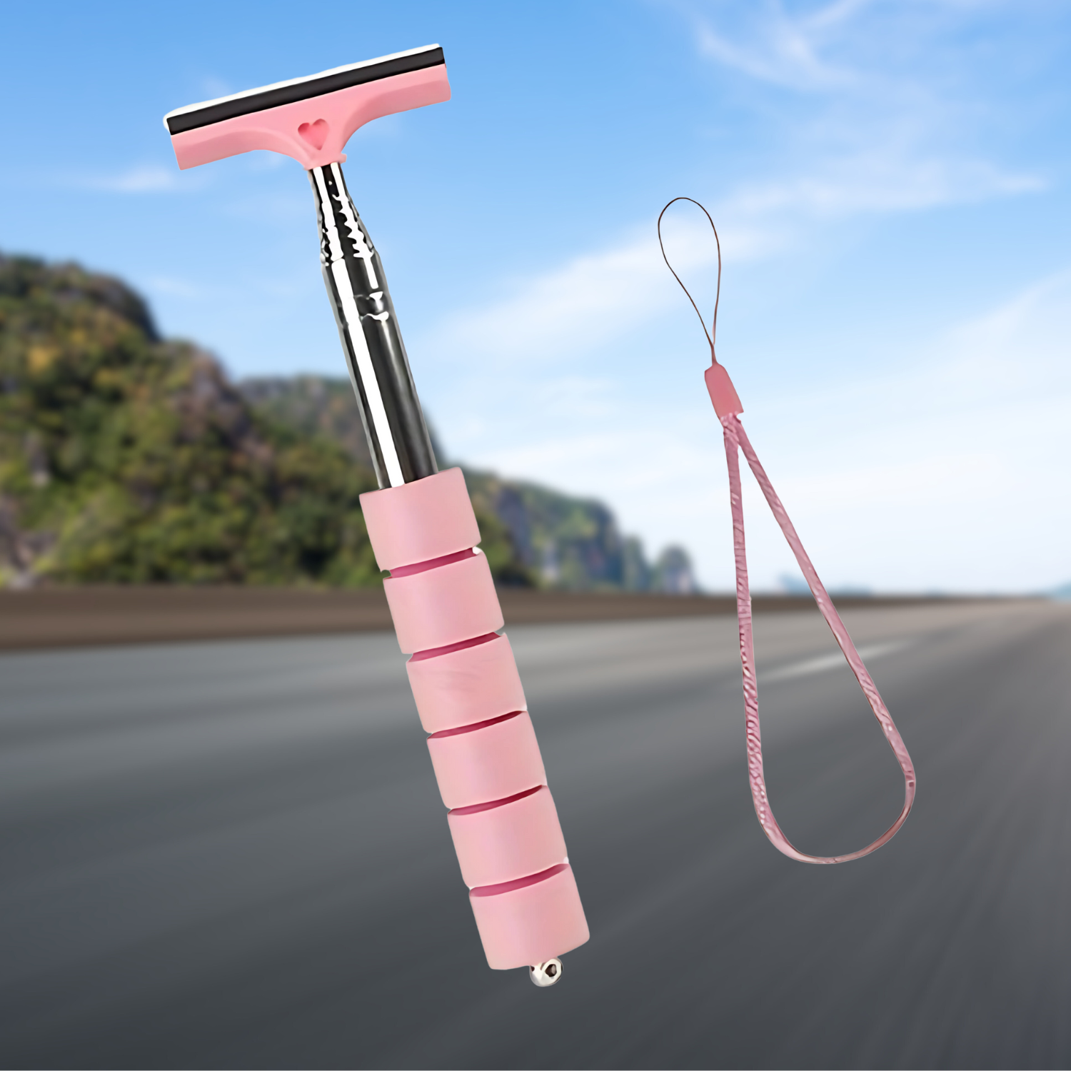 Tergicristallo telescopico per specchietto retrovisore e parabrezza – Pulitore antigoccia retrattile