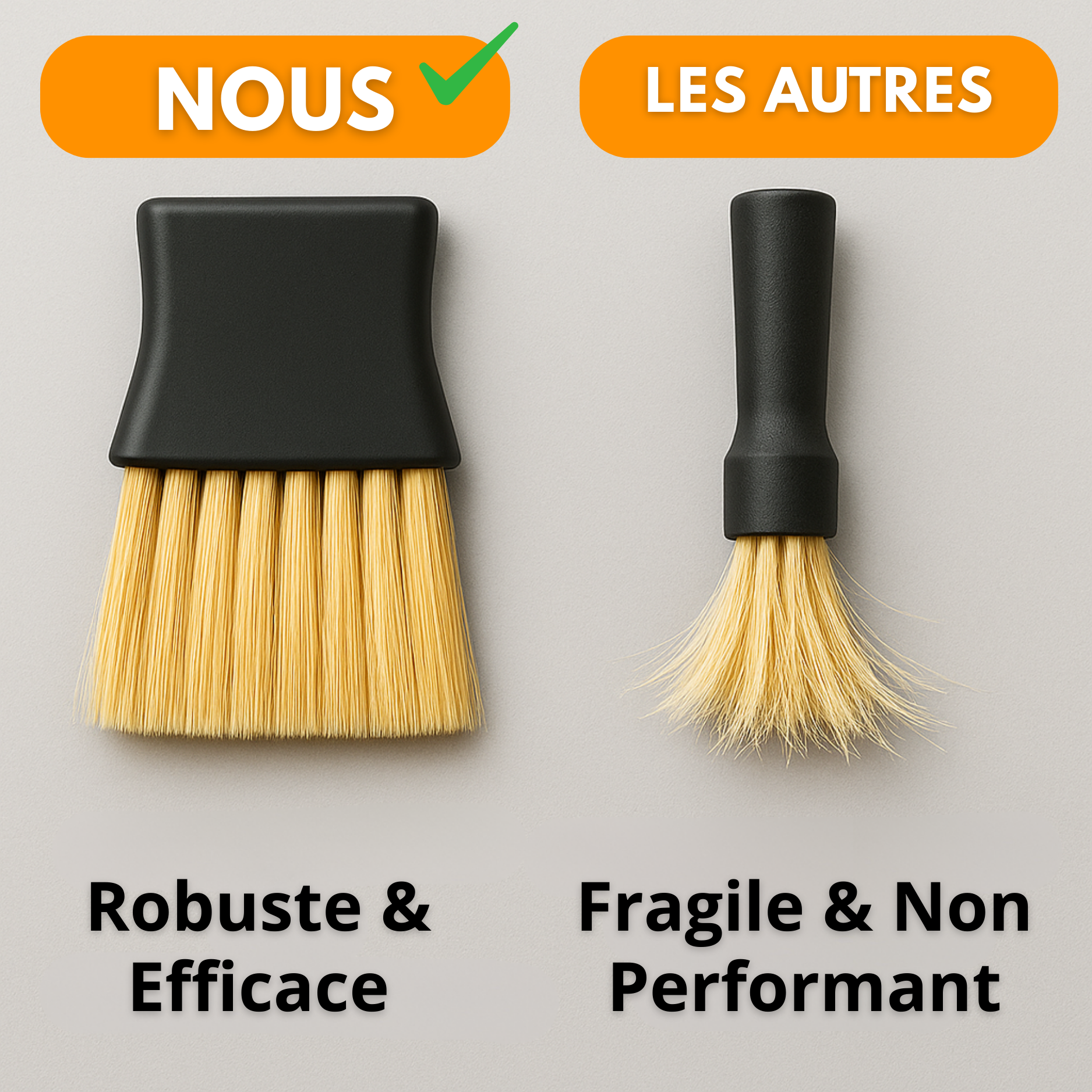 Spazzola per la pulizia degli interni dell'auto - Cruscotto e bocchette dell'aria