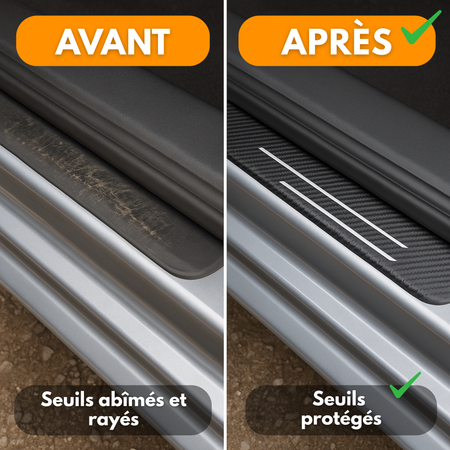 Adesivi per battitacco auto: protezione universale antigraffio per tutte le marche