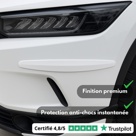 Adesivo protettivo per paraurti auto – Antigraffio anteriore/posteriore – Facile da installare