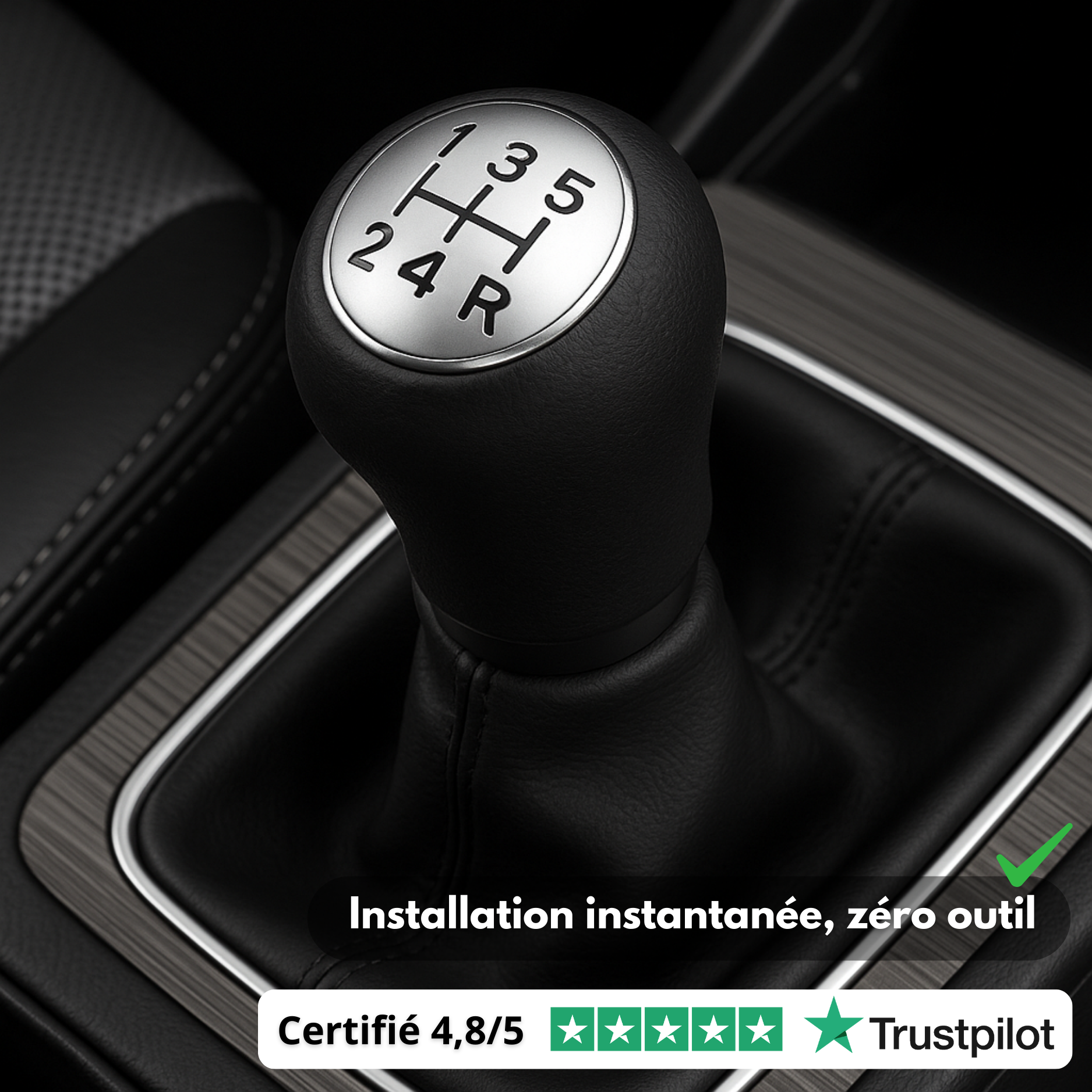 Pomello del cambio universale in alluminio per cambio manuale: ergonomico, resistente e facile da installare