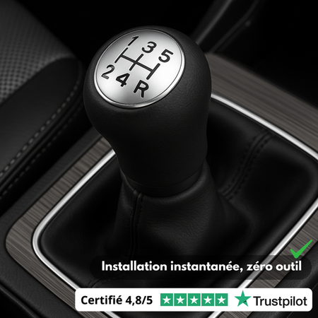 Pomello del cambio universale in alluminio per cambio manuale: ergonomico, resistente e facile da installare