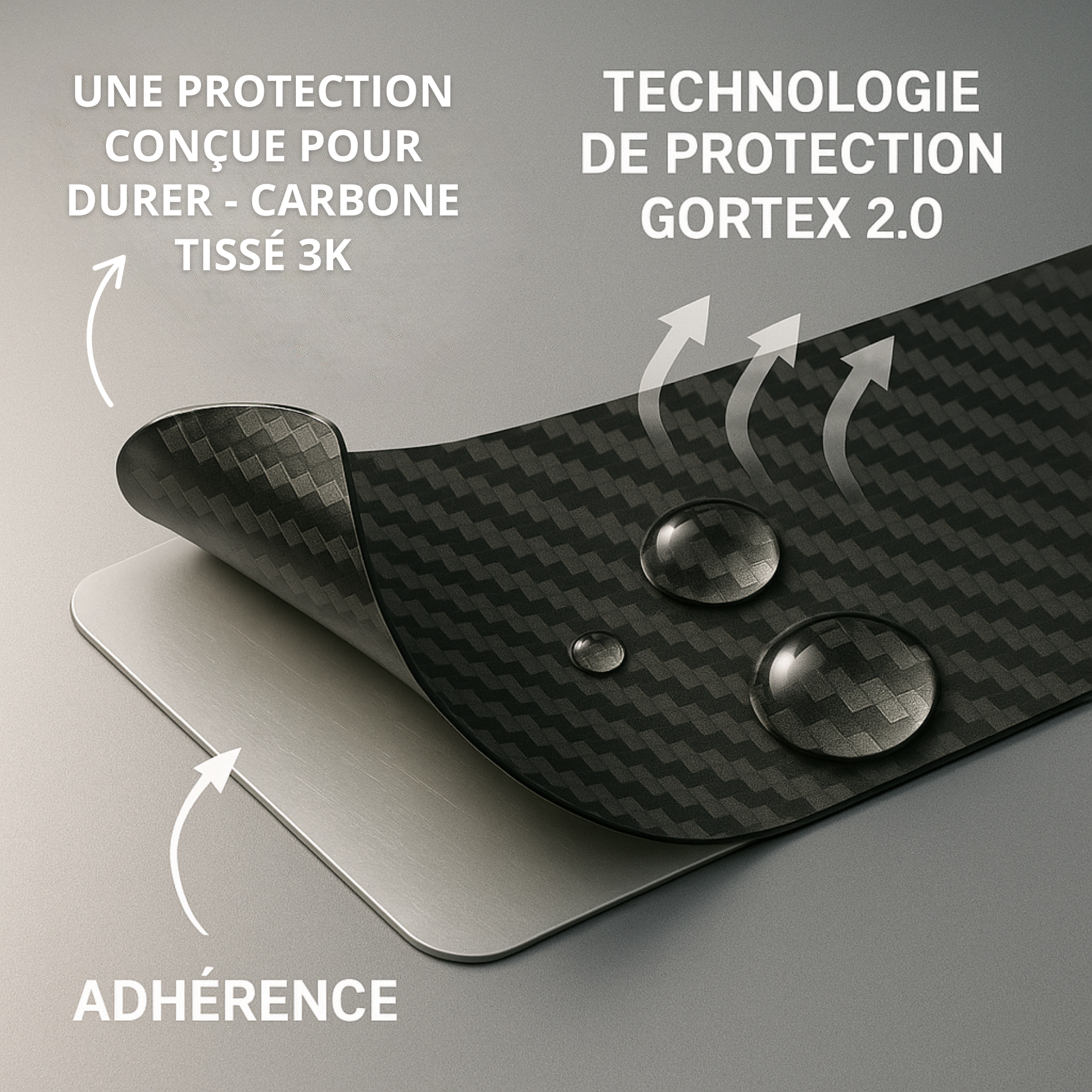 Adesivo protettivo per paraurti auto – Antigraffio anteriore/posteriore – Facile da installare