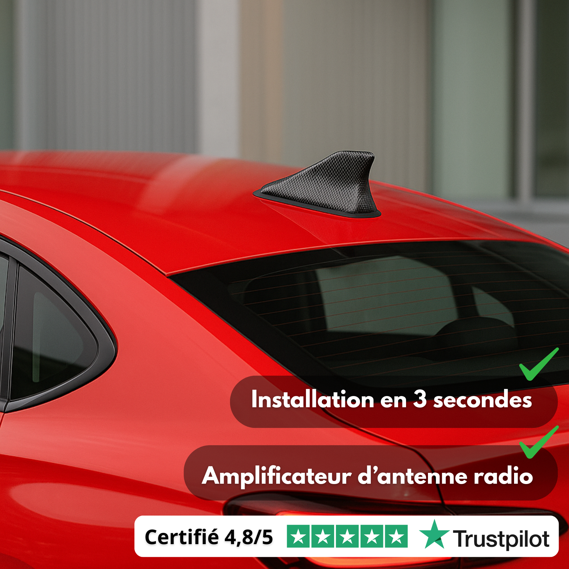 Amplificatore antenna auto Shark: migliore ricezione radio