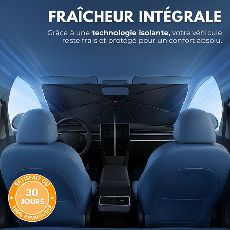 Parasole anteriore anti-calore UVX 26 PRO™ – Fino a -30°C all'interno dell'abitacolo