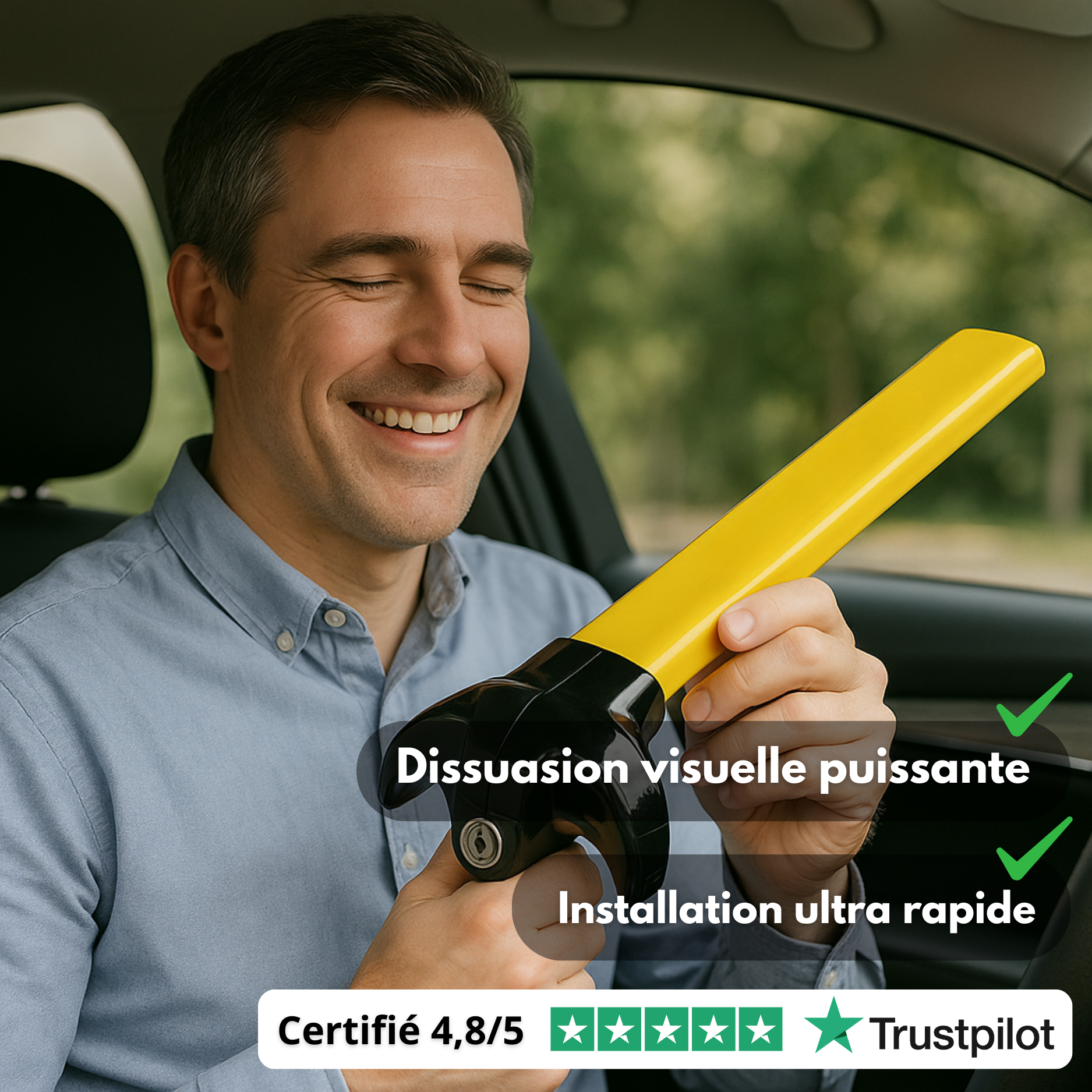 Antifurto per auto | Bloccasterzo - Antifurto per auto