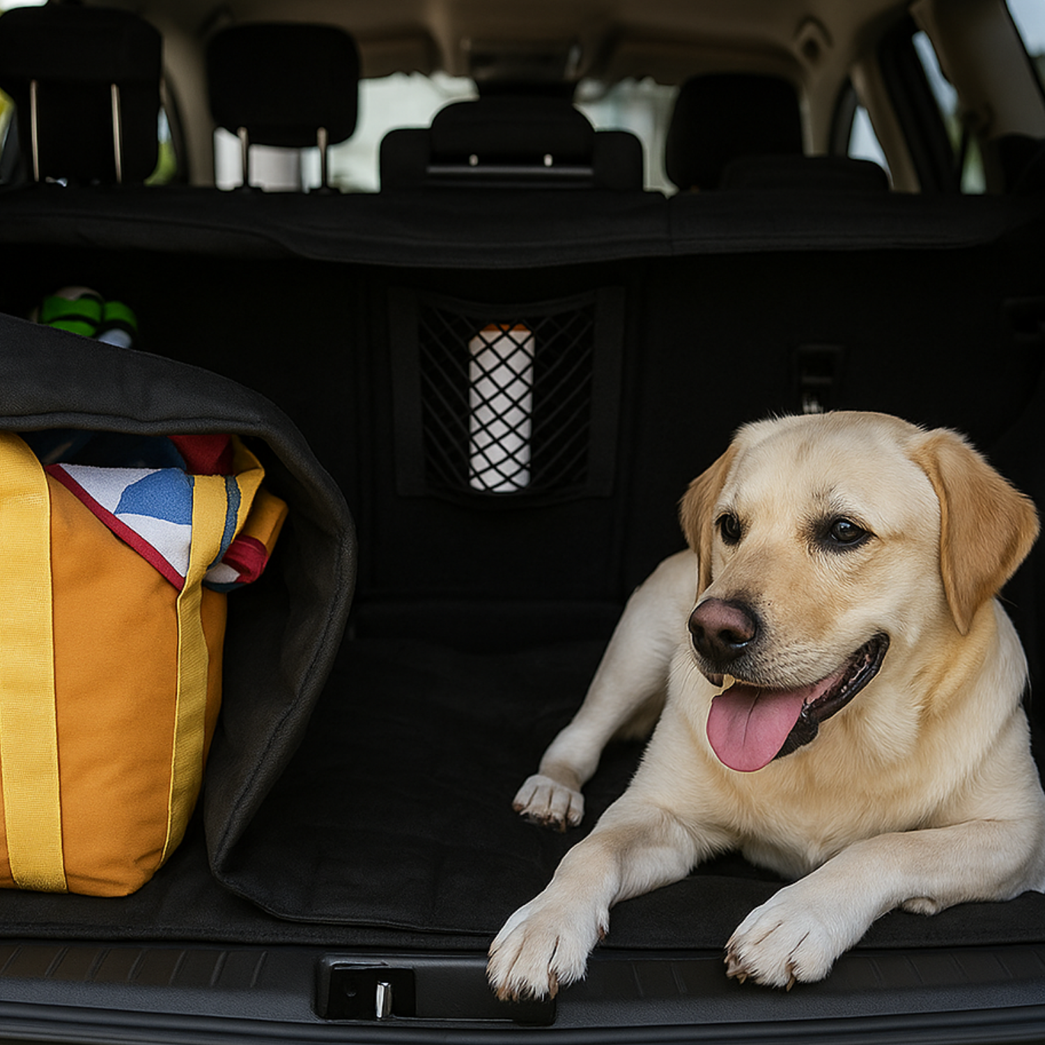 Rete portaoggetti autoadesiva per bagagliaio auto - Organizer per auto