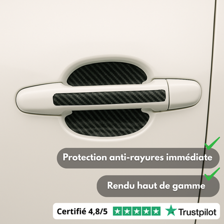 Adesivi protettivi per maniglie delle portiere delle auto – Adesivi universali antigraffio per auto