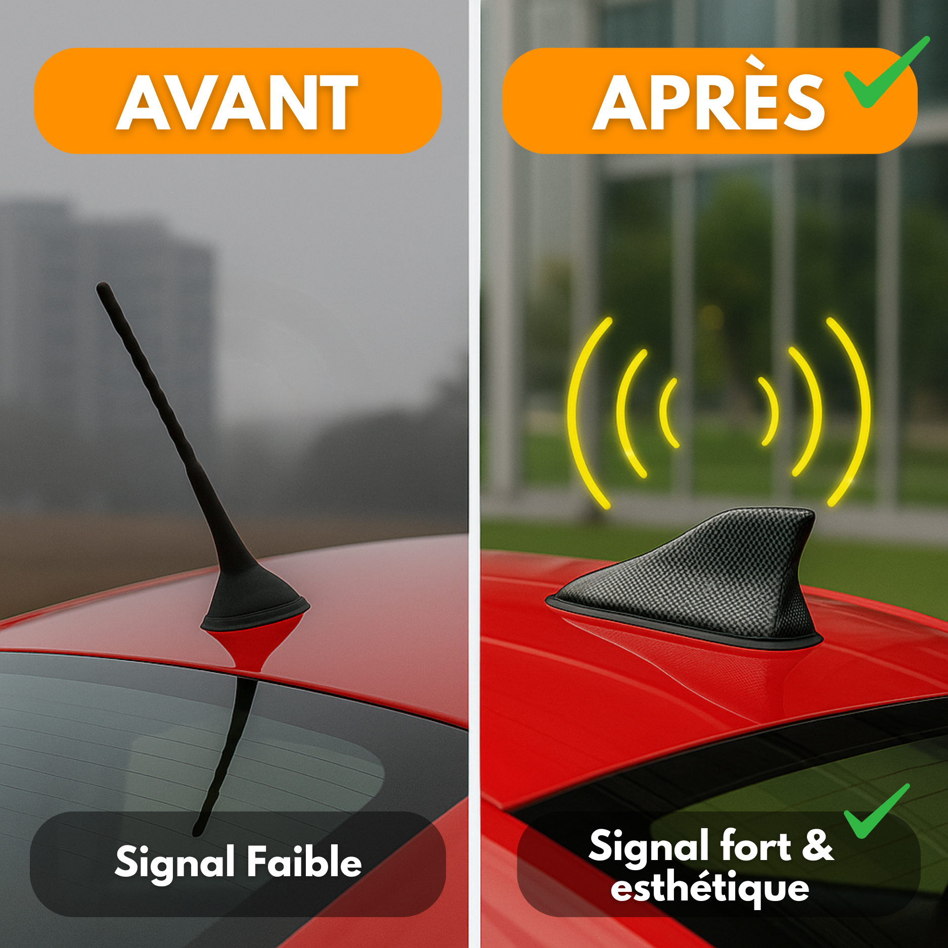 Amplificatore antenna auto Shark: migliore ricezione radio