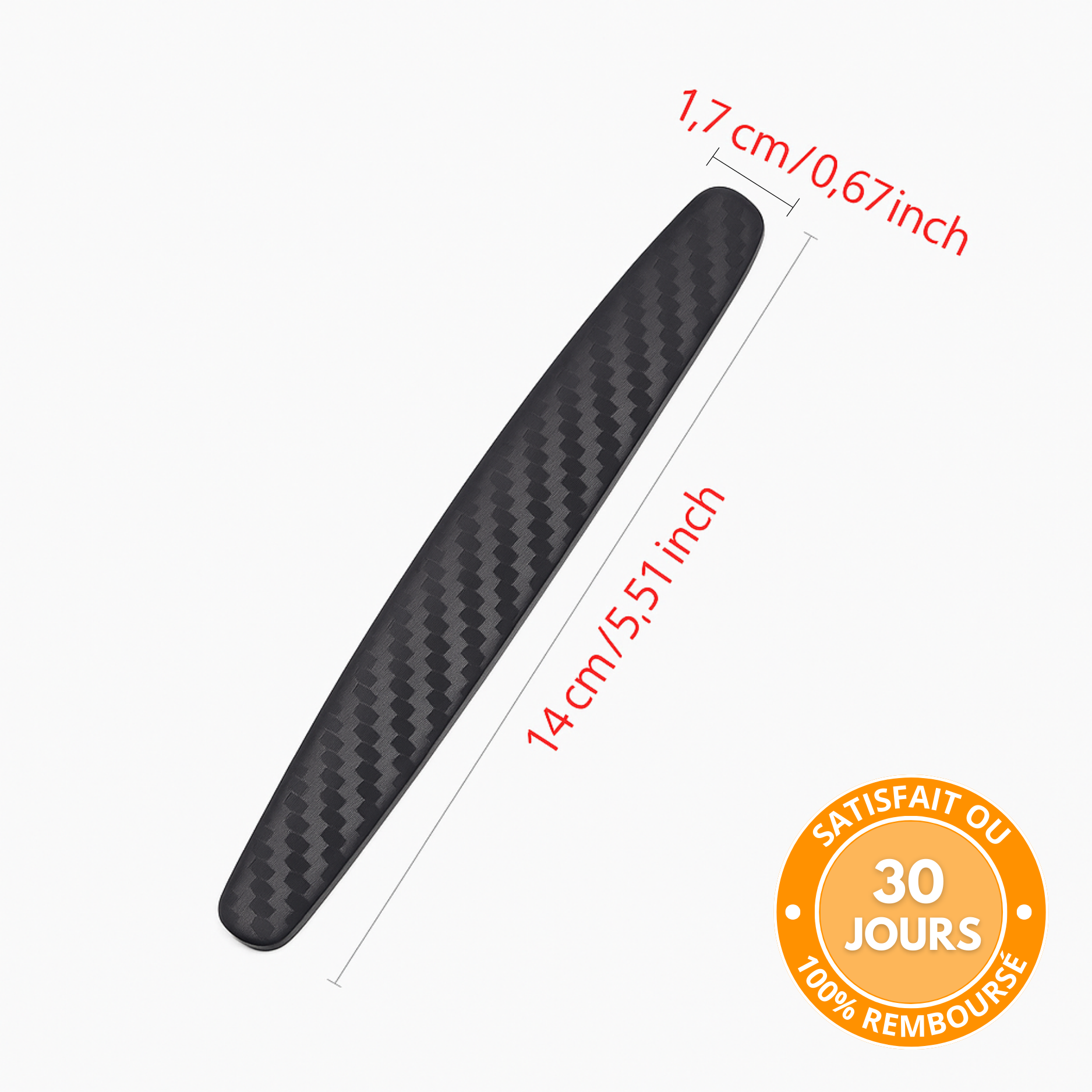 Protezioni per specchietti auto – Adesivi antigraffio per specchietti esterni auto (2 pezzi)