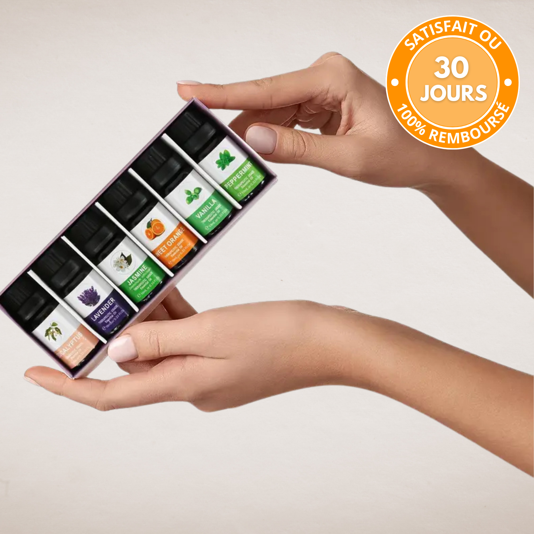 Set di 6 oli essenziali per diffusore per auto