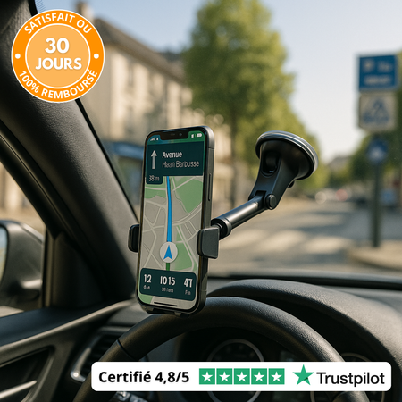 Supporto universale per telefono da auto – Ventosa a 360°