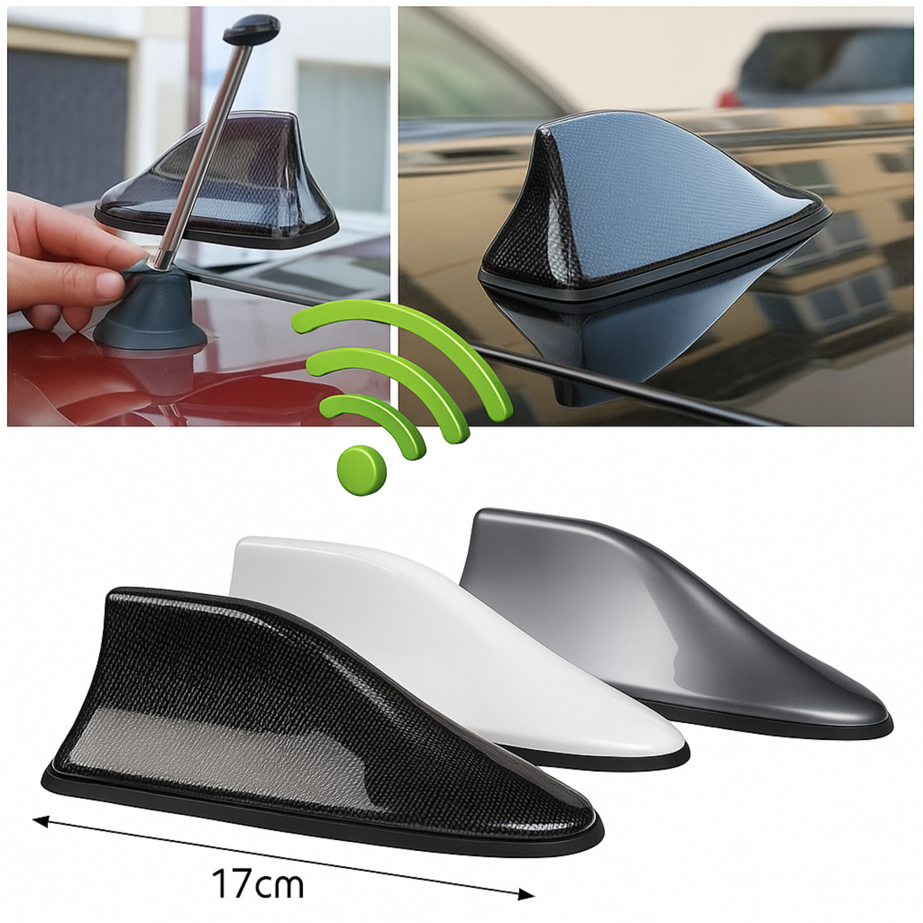 Amplificatore antenna auto Shark: migliore ricezione radio