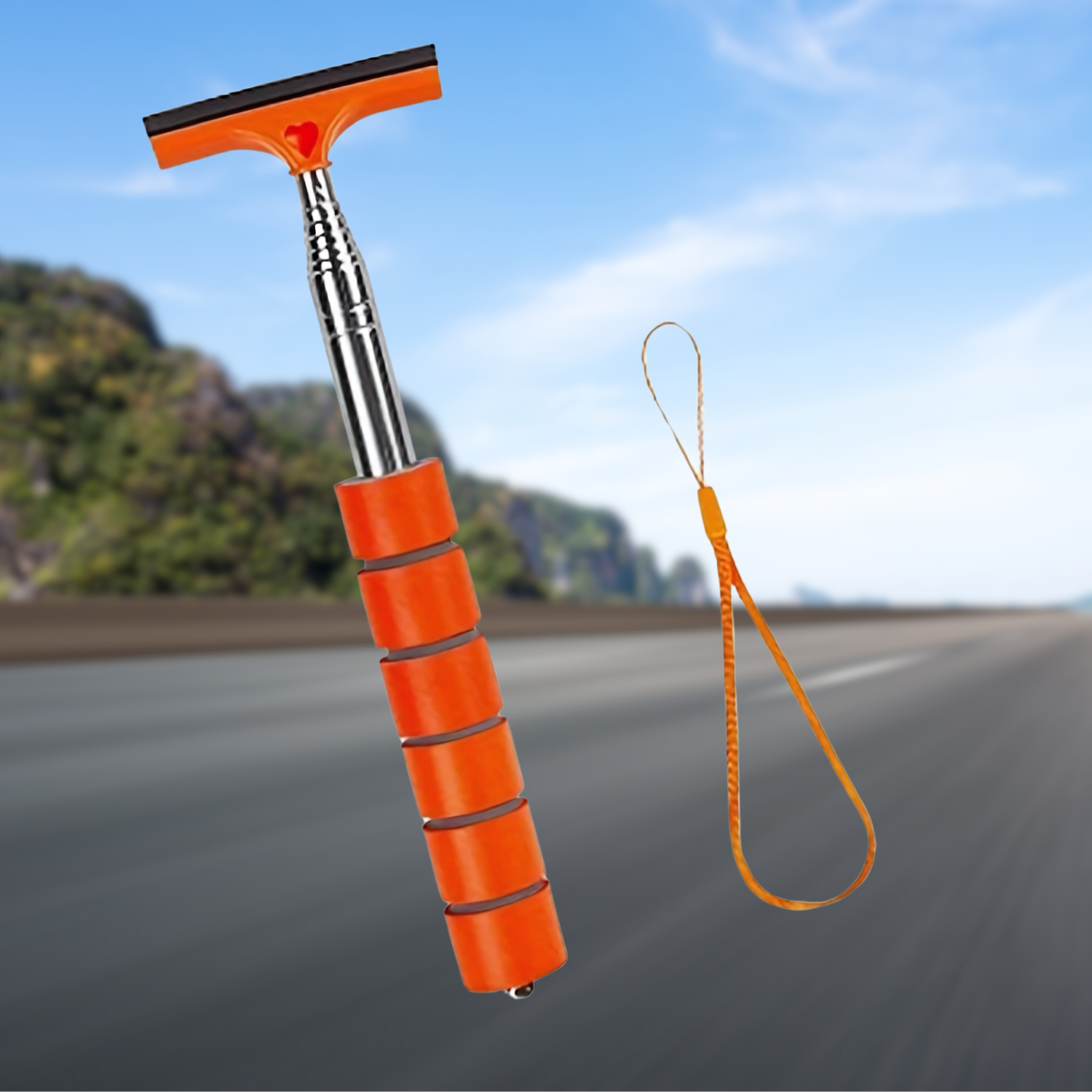 Tergicristallo telescopico per specchietto retrovisore e parabrezza – Pulitore antigoccia retrattile