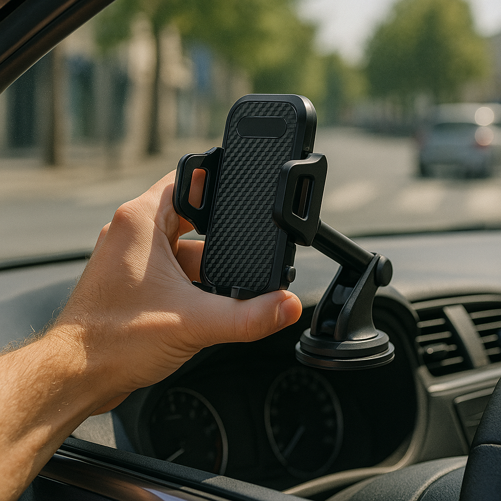 Supporto universale per telefono da auto – Ventosa a 360°