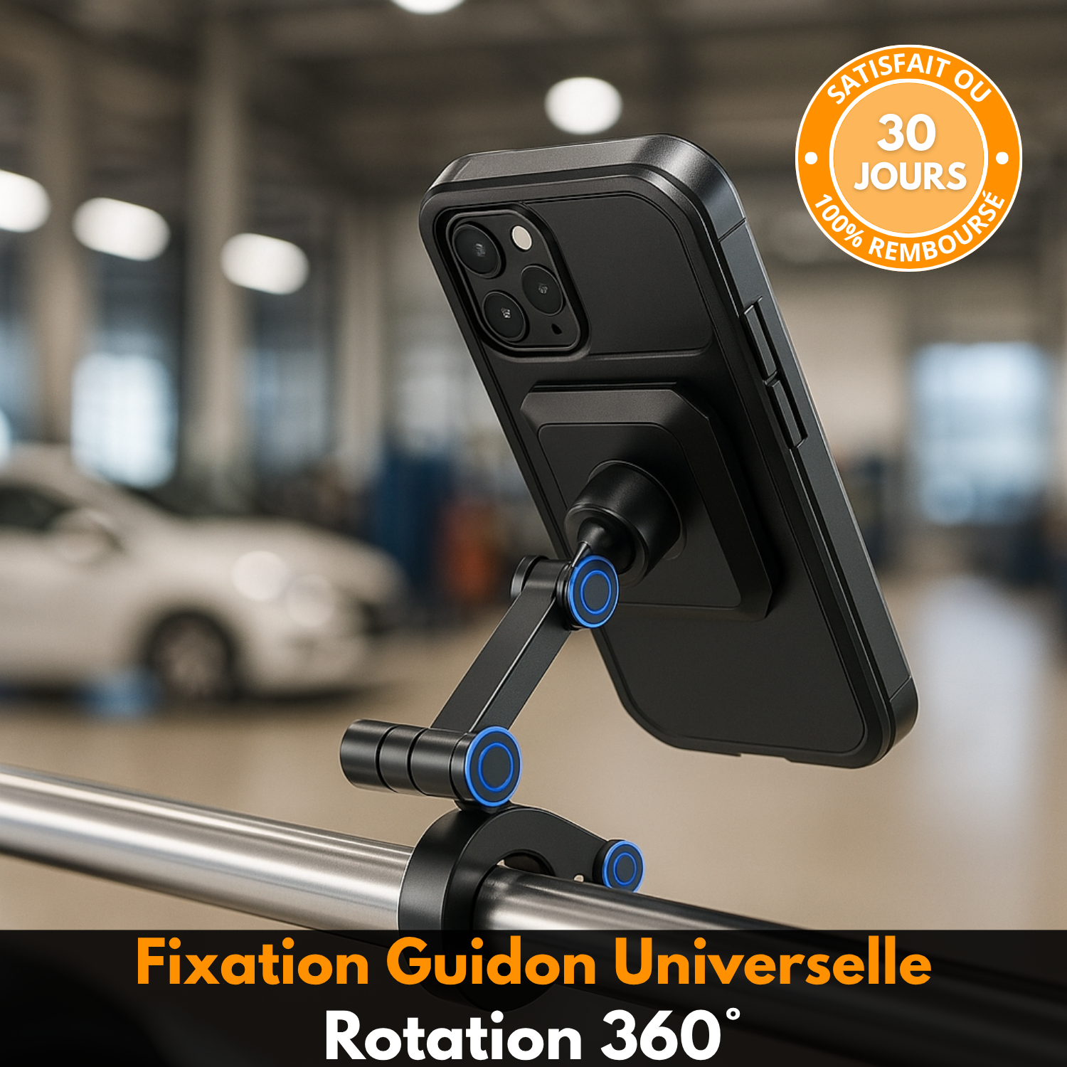 MagniRide – Supporto per telefono impermeabile a 360°