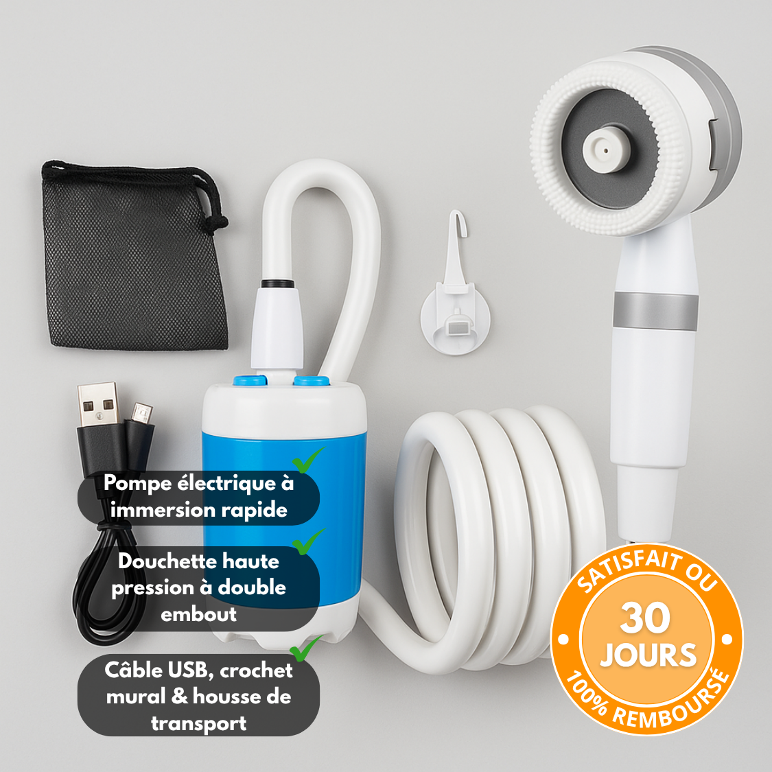 FlowJet360™ | Doccia portatile ad alta pressione