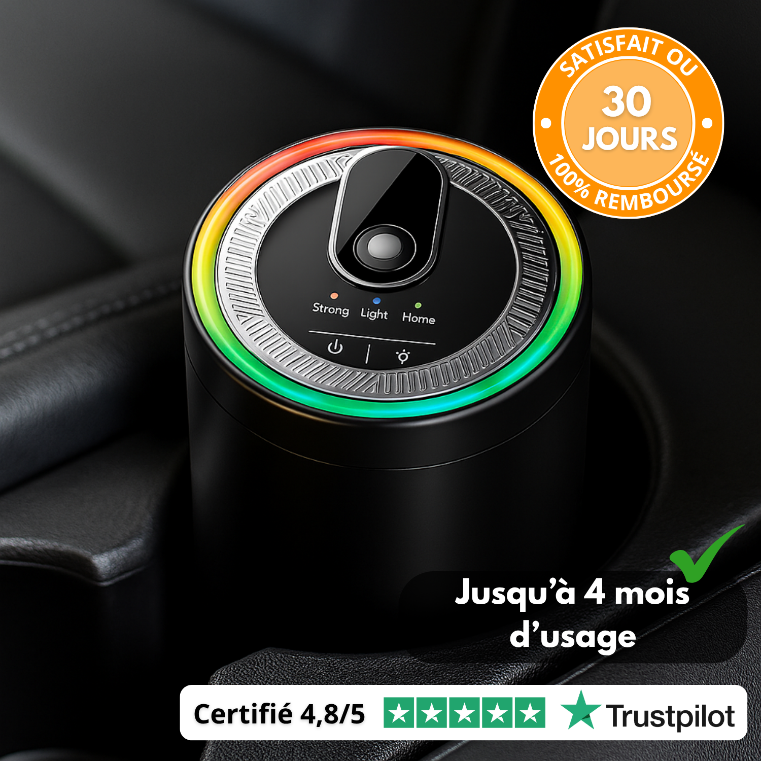 FragranceDrive | Diffusore di aromi intelligente per auto