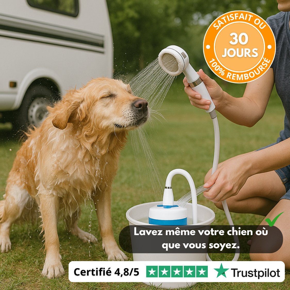 FlowJet360™ | Doccia portatile ad alta pressione