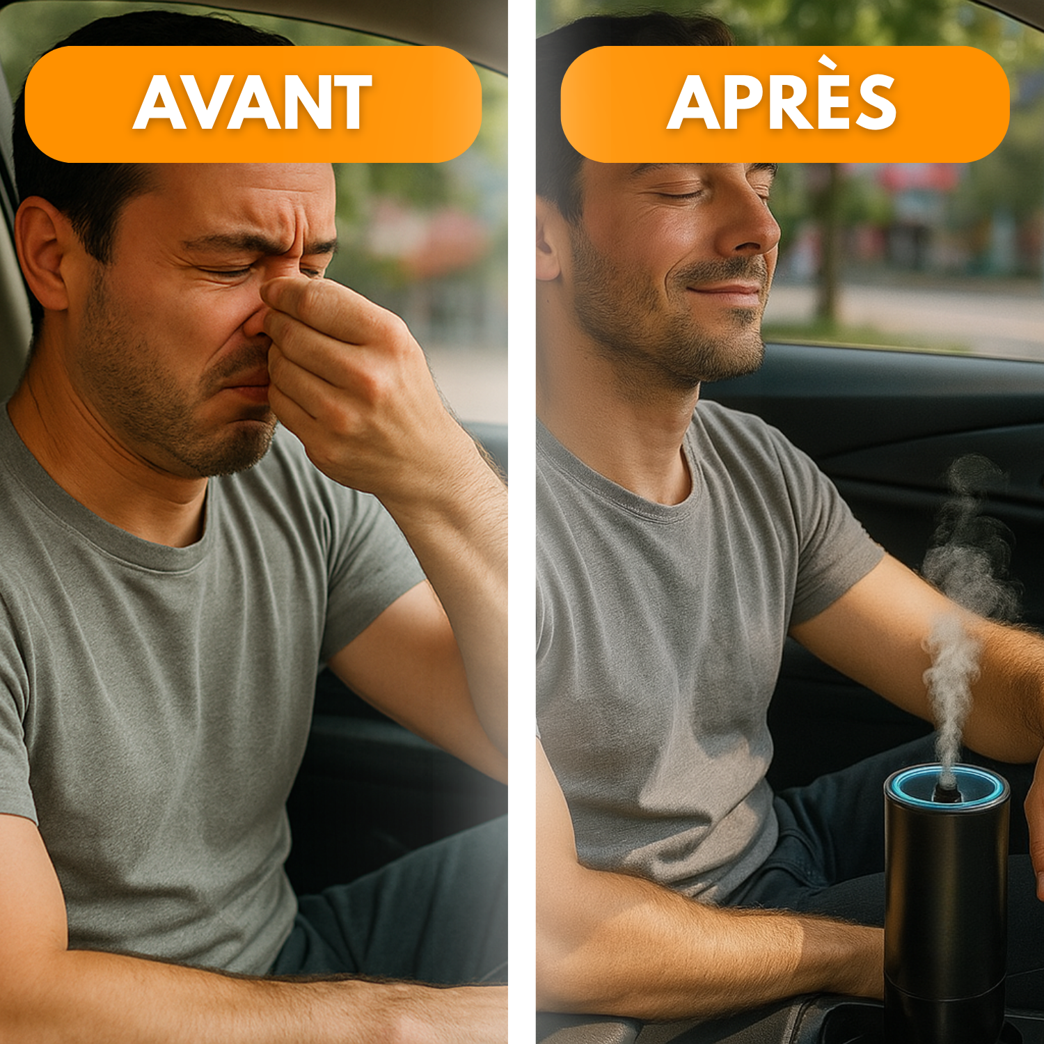 FragranceDrive | Diffusore di aromi intelligente per auto