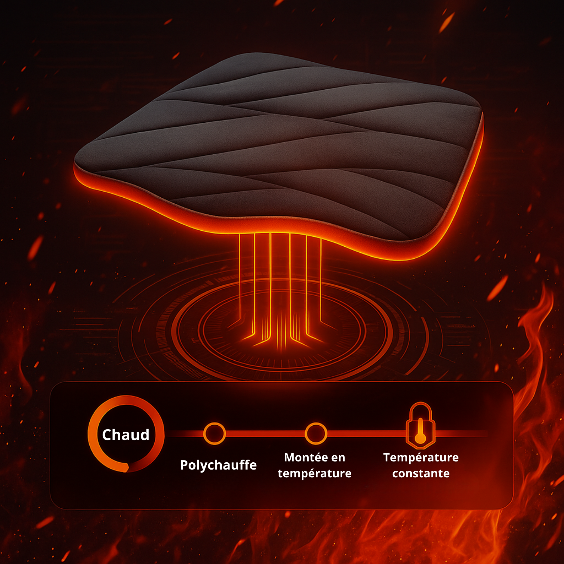 Coprisedile riscaldato per auto – Comfort termico invernale