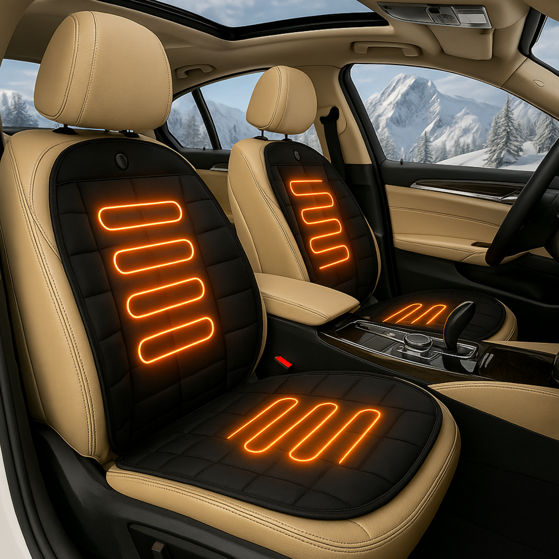 Coprisedile riscaldato per auto – Comfort termico invernale