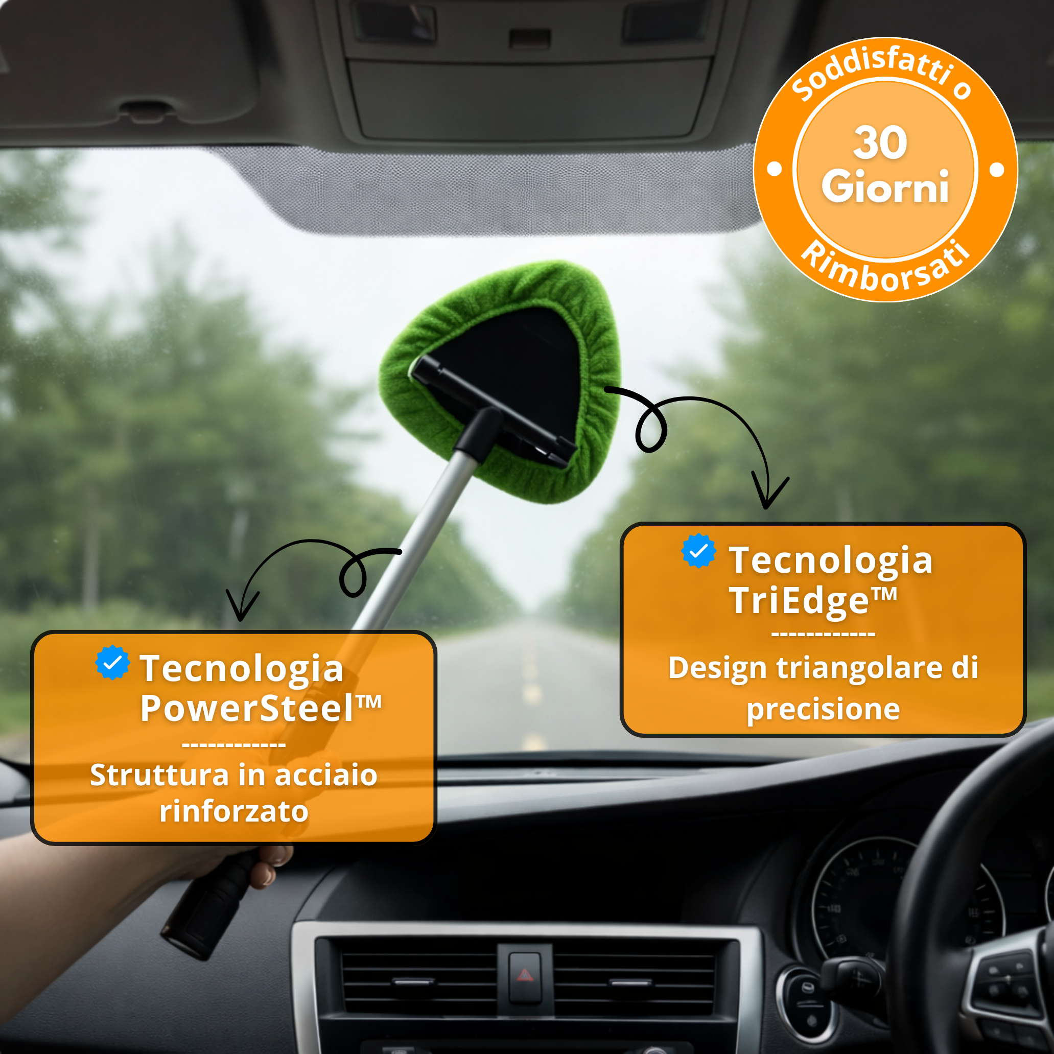 P35 PRO | Pulitore Di Precisione per Parabrezza n°1 Nel 2025