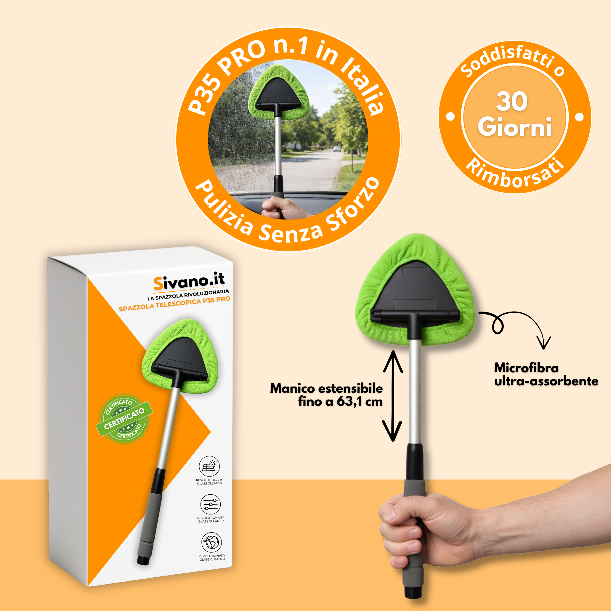 P35 PRO | Pulitore Di Precisione per Parabrezza n°1 Nel 2025