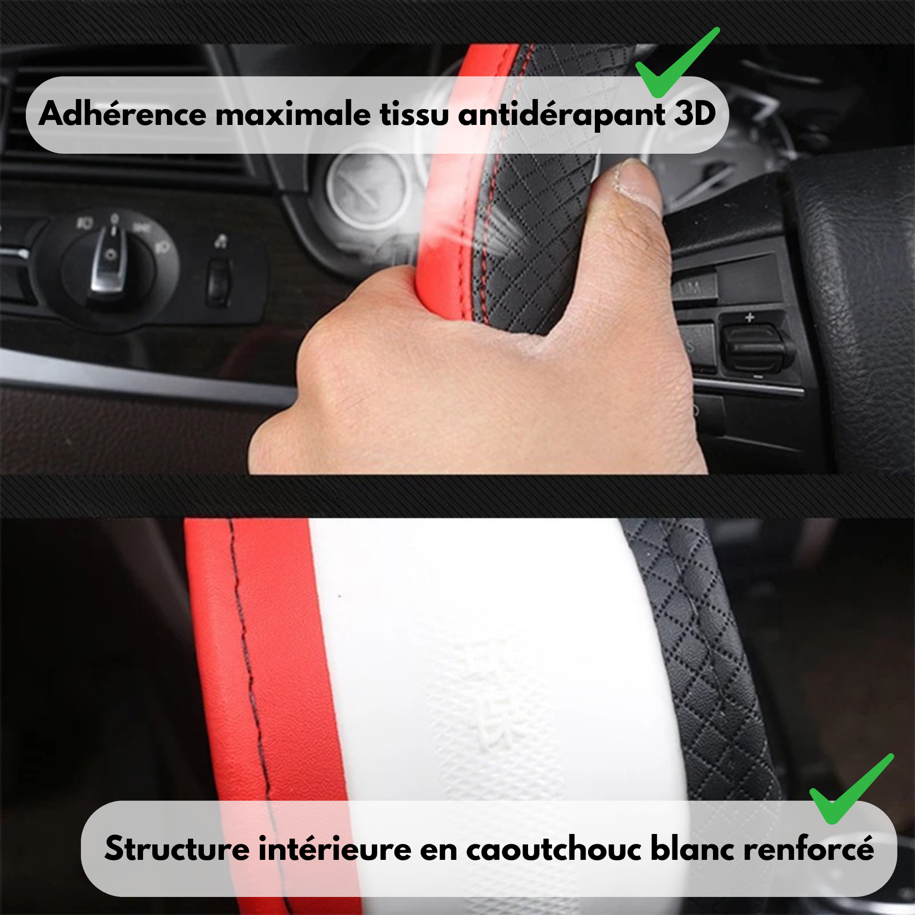 Coprivolante in pelle sintetica – Comfort ed eleganza